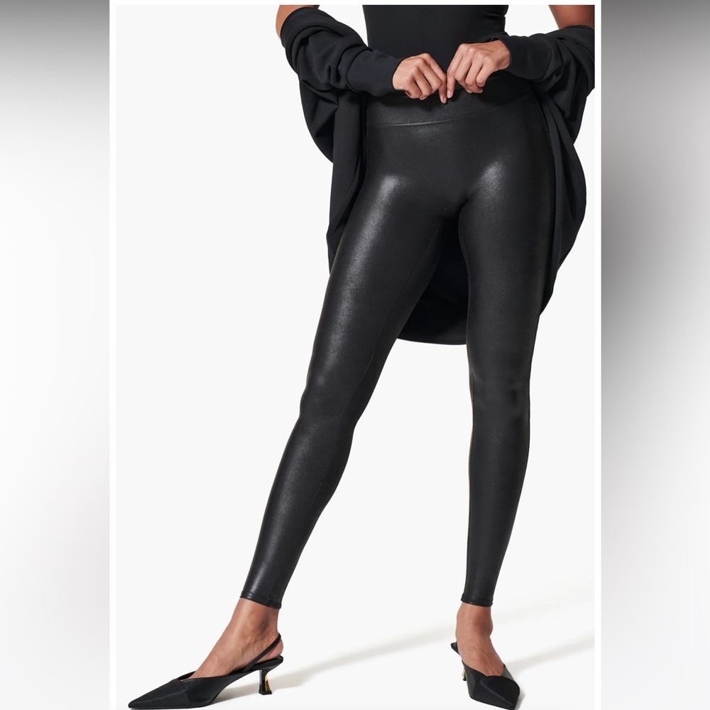 Spanx Faux Leather Leggings